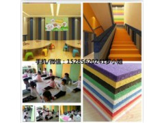 正安县早教室墙面吸音板，幼儿园环保彩色纤