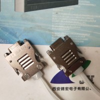 压接线缆式J30JA-31TJ锦宏牌快锁矩形连接器供应