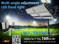 160lm/w Ip66 Led Flood Light