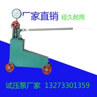 贵州厂家批发销售双缸压手动试压泵设备