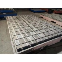 杭州铸铁T型槽平台 常规打孔铸铁平台 高温时效