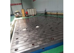 上海铸铁试验平台 无气孔T型槽平台