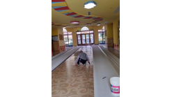 姜堰原点幼儿园PVC同质透心地板铺装效果
